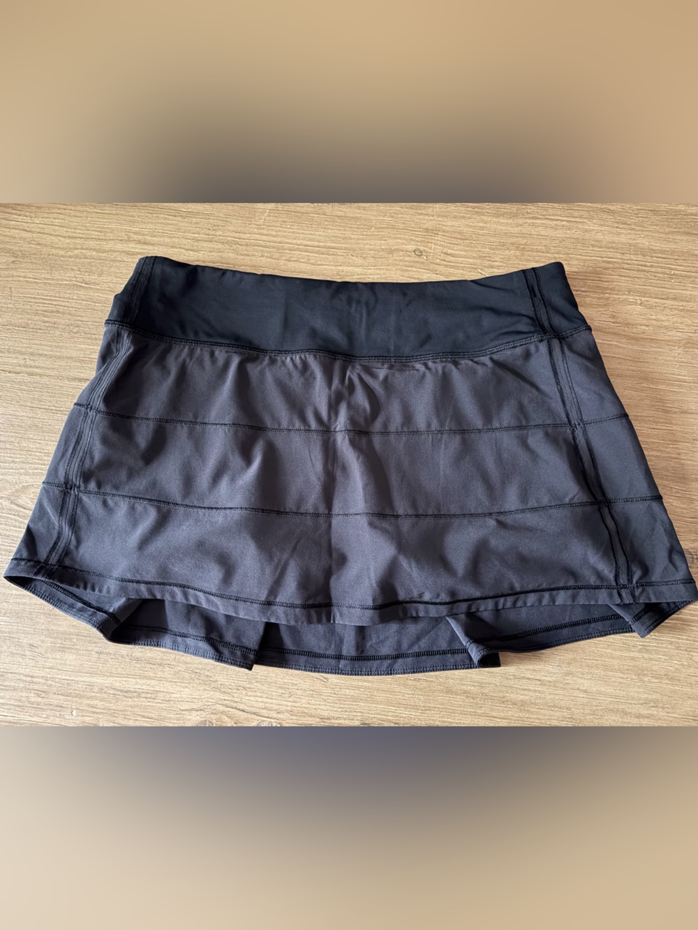 lululemon athletica Black Athletic Skort